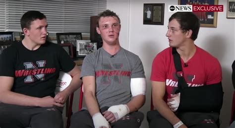 College Wrestlers Tell Story of Fighting Off Violent Grizzly Bear ...