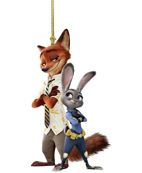 Lenox Zootopia Ornament | Lenox christmas, Christmas characters, Disney ...