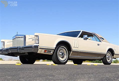 Classic 1979 Lincoln Continental Mark V Cartier Edition for Sale. Price 11 000 USD | Dyler