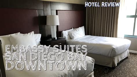 Embassy Suites San Diego Bay Downtown - Room Review ++ - YouTube