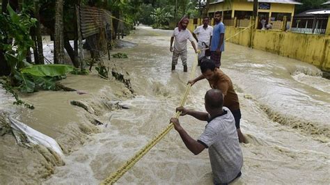 Assam Floods: Over 270,000 affected, relief efforts underway in 15 districts - Assam Floods ...