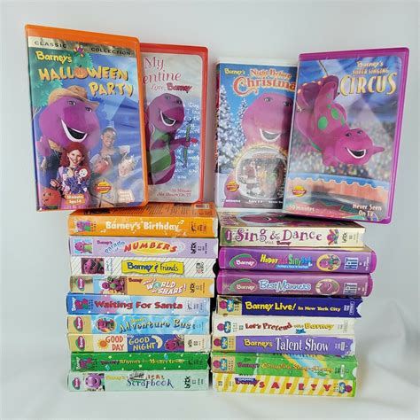 Vintage 90's Barney & Friends VHS Lot 20 | Grelly USA