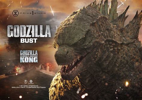 Prime 1 Studio Godzilla vs Kong Bust Godzilla Bust Bonus Version 75 cm – TOYSLIFE