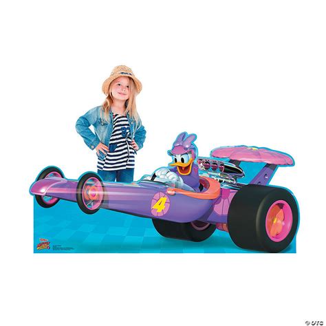 Disney’s Mickey & the Roadster Racers™ Daisy Duck Car Life-Size Cardboard Stand-Up | Oriental ...