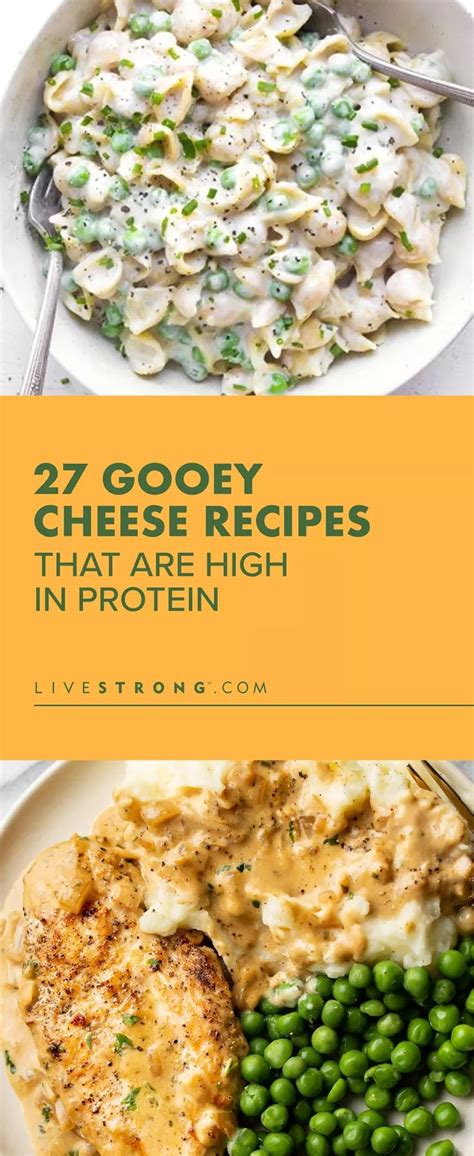 27 Gooey Cheese Recipes That Are High in Protein | Livestrong.com in 2022 | Healthy cheese ...