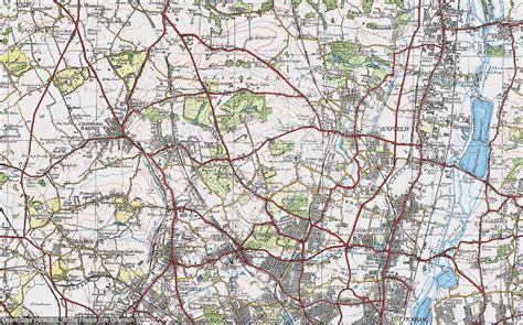 Old Maps of Oakwood, Greater London - Francis Frith