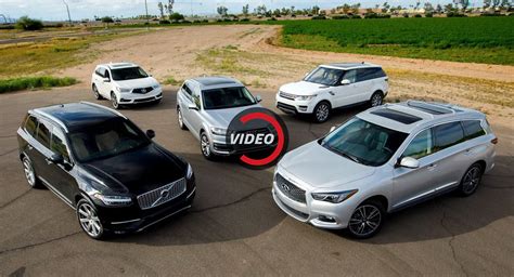 KBB Puts Together Midsize Luxury SUV Comparison Test | Carscoops