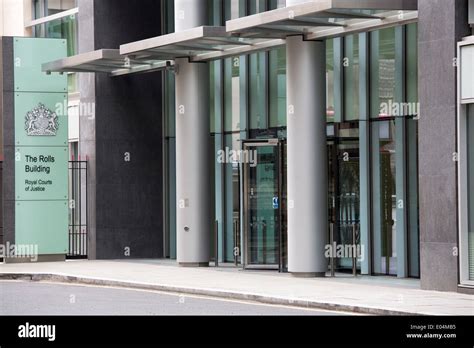 Rolls Building High Court Royal Courts of Justice Stock Photo - Alamy