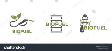 Biofuel Logo Set Eco Friendly Industry Stock Vector (Royalty Free) 1997553167 | Shutterstock