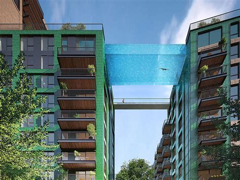 Nine Elms 'sky pool': Luxury London flat owners will be able to swim while literally looking ...