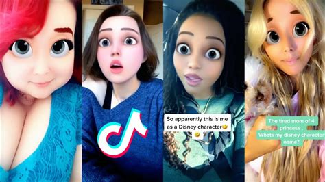 How You Look as a Disney Princess Filter - TIKTOK COMPILATION - YouTube