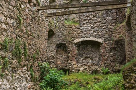 Castle Invergarry Ruins in Highlands, Scotland. Stock Image - Image of highlands, united: 118634097