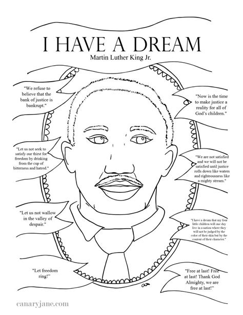 Martin Luther King Printable Worksheets