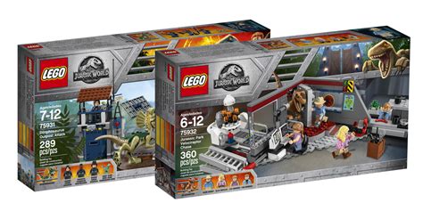 LEGO Jurassic World : deux nouveaux sets dévoilés - Brickonaute