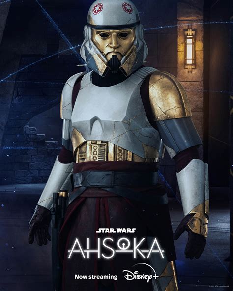 Captain Enoch | Star Wars' Ahsoka | Character poster - Ahsoka (Disney+ ...