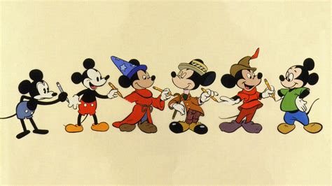 The evolution of Mickey Mouse. | Download Scientific Diagram