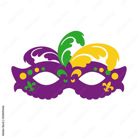 Mask Mardi Gras svg Clipart Fat Tuesday New Orleans shirt design Cut ...