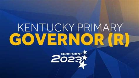 Kentucky governor's race 2023: Republican primary election results