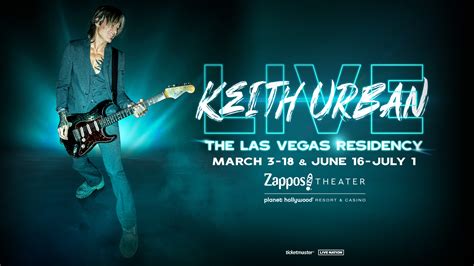 Keith Urban in Las Vegas Sweepstakes | SiriusXM