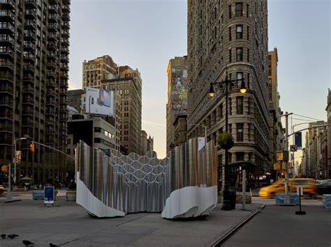 Flatiron Public Plaza Design Installation 2017 - Van Alen Institute