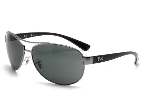 Aviator RB3386 Gray-Green (Silver Frame)