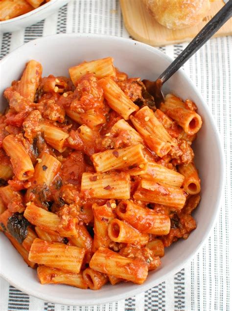 Italian Sausage Pasta - A Cedar Spoon