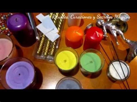 COMO TRABAJAR LAS VELAS - RITUAL PARA LA SALUD - RITUAL PARA EL AMOR - YouTube