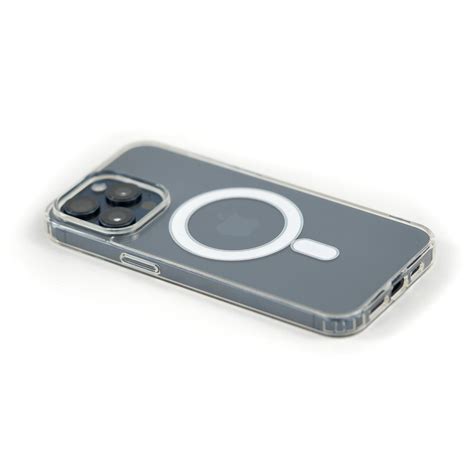 Durable iPhone 15 Pro Max Transparent Acryl-Silicone Case Clear MagSafe ...