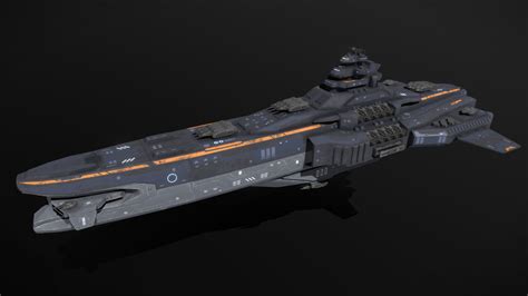 Scifi Heavy Cruiser Maelstrom - Buy Royalty Free 3D model by MSGDI [9b532a8] - Sketchfab Store