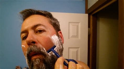 Shaving Reshaping and Trimming Beard! - YouTube