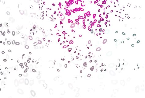 Light Pink vector background with bubbles. 27951828 Vector Art at Vecteezy