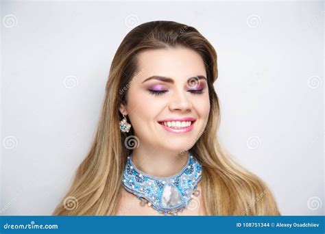 Woman Smile White Teeth Whitening Stock Photo - Image of healthy, health: 108751344