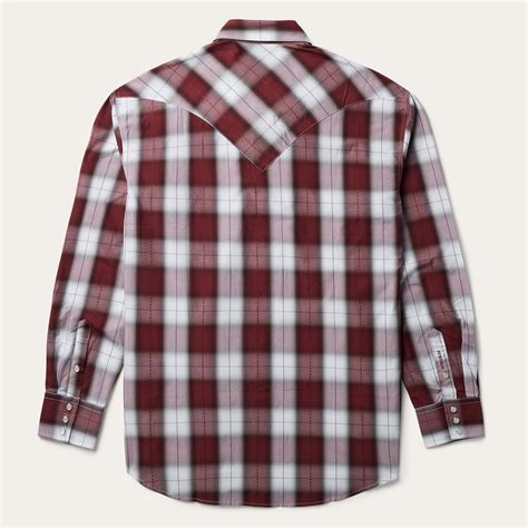 Shadow Plaid Western Shirt | Stetson