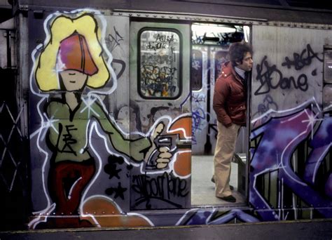 NYC Subway Train, 1970s : Graffiti