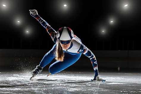 Winter Olympic Games: Short Track Speed Skating - WorldAtlas.com