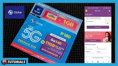 GLOBE 5G PREPAID SIM UNBOXING AND ACTIVATION - YouTube