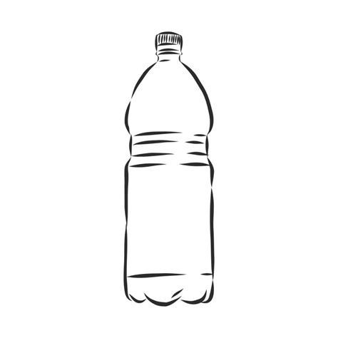 bottle vector sketch 8686152 Vector Art at Vecteezy