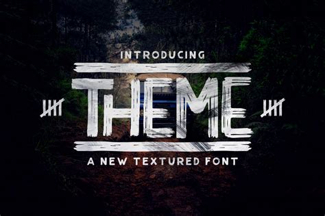 Theme Textured Font Free Download - Creativetacos