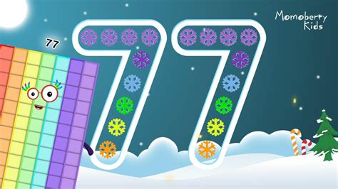 Numberblocks 77 Magic Run Special Christmas - Numberblocks Adventure ...