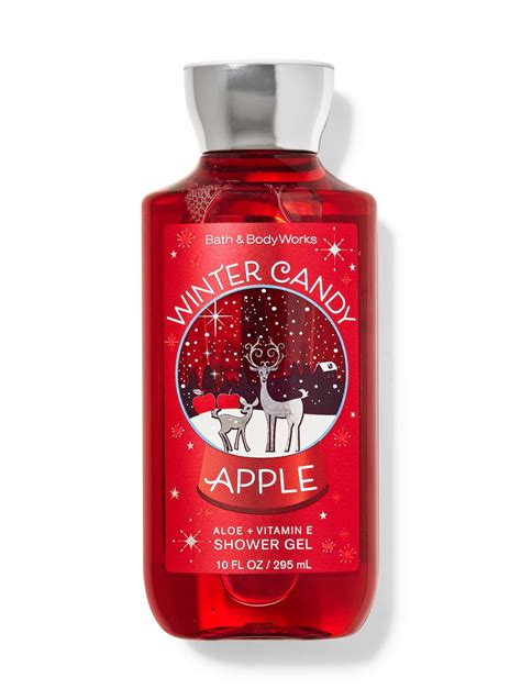 Bath & Body Works Winter Candy Apple Shower Gel | Winter candy apple ...