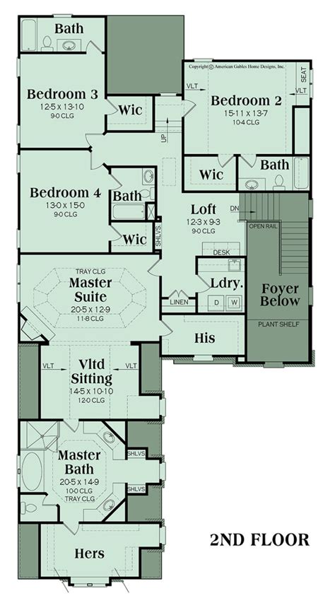 Luxury Plan: 4013 square feet, 5 bedrooms, 5 bathrooms, Grove_Park