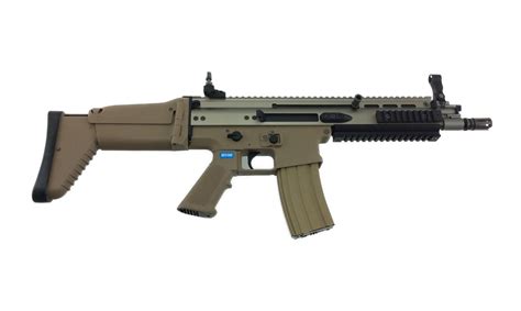 WE MK16 SCAR L Standard Assault Rifle AEG (TAN) | Octagon Airsoft