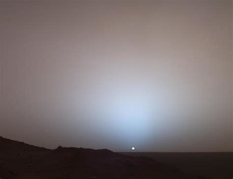 A Martian Sunset – NASA Mars Exploration