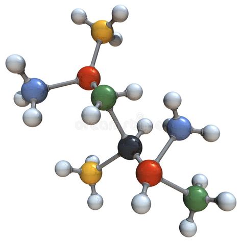 Large Molecule stock illustration. Illustration of scientific - 1766608