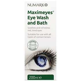 Numark Maximeyes Eye Wash and Bath 200ml - ExpressChemist.co.uk - Buy ...