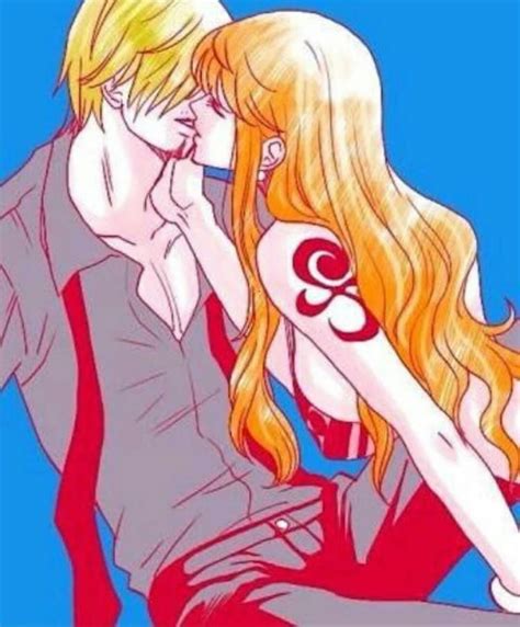 Nami/Sanji🌹 - One Piece Fan Art (41275973) - Fanpop