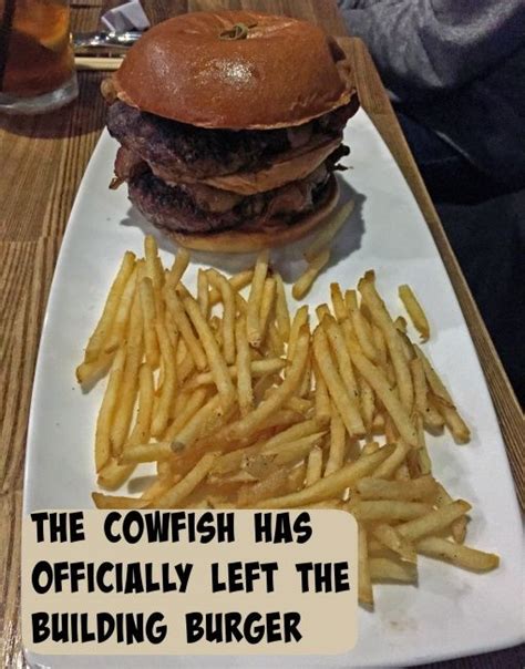 The Cowfish Menu at CityWalk in Universal Orlando Resort | Cowfish Burger Gourmet Burgers ...