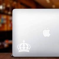 Vibrant, High-Quality Royal Crown Stickers