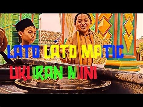 KEREN...!!! Lato Lato gaya helikopter ~ pedagang keliling - YouTube