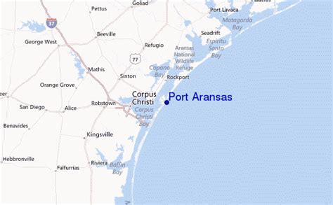 Port Aransas Previsiones de Olas e Boletín de Surf (Texas, USA)